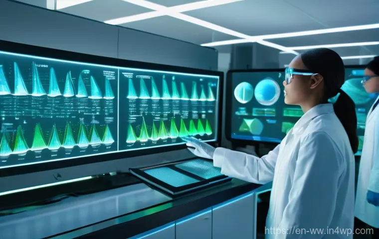 장수 연구의 최신 기술 동향 - **Image Prompt 1: The Precision of Gene Editing in a Futuristic Lab**
    *   **Description:** A wid...